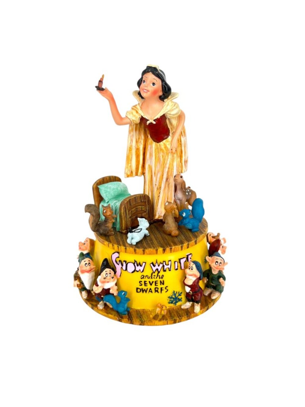 Snow White And The Seven Dwarfs Whistle While You Work Music Box